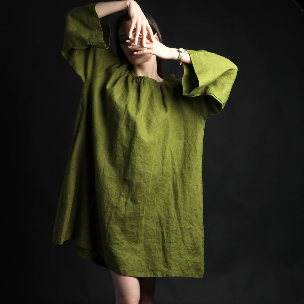 Ready Ship Size M Apple Green May Voluminous