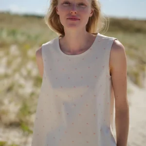 Summer Polka Dot Top Cumbia